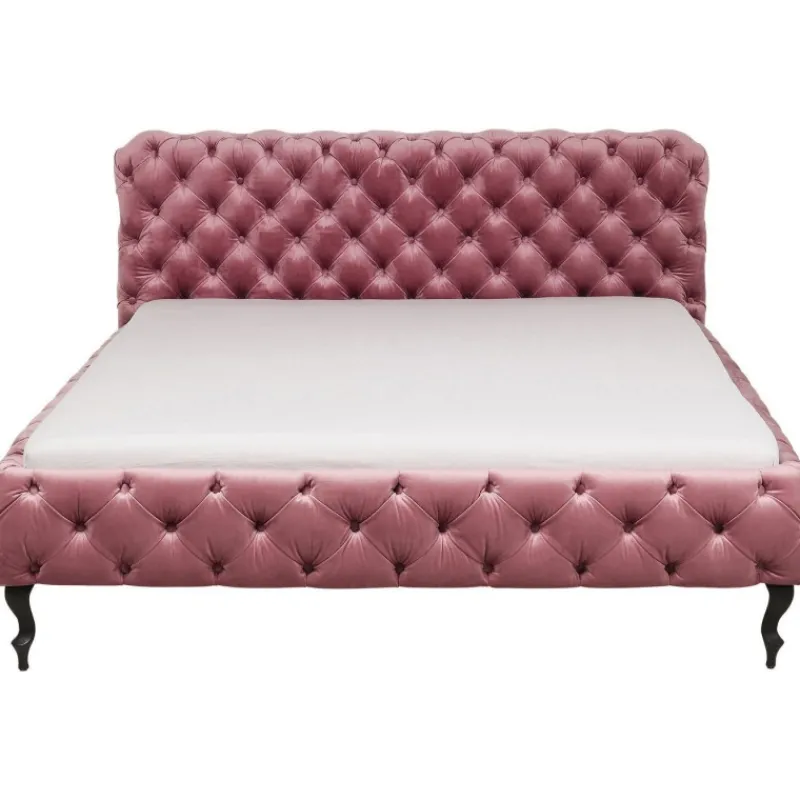 cama_desire_em_veludo_mal_4-1.webp KARE Design Cama Desire em veludo Malva 180x200cm Sale