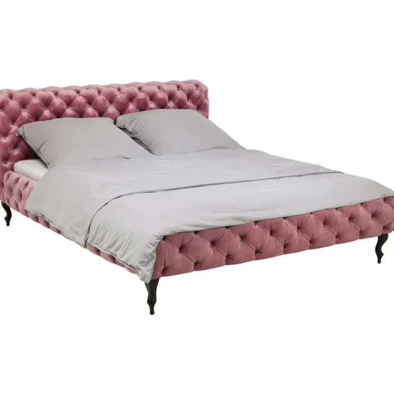 cama_desire_em_veludo_mal_5.webp KARE Design Cama Desire em veludo Malva 180x200cm Sale