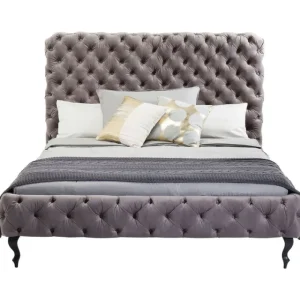 KARE Design Cama Desire High Cinzenta 160x200 cm Best