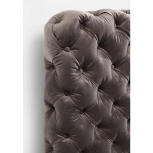 KARE Design Cama Desire High Cinzenta 180x200 cm Sale