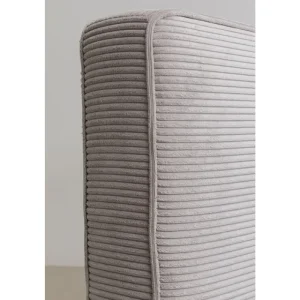 KARE Design Cama East Side Cord Grey 160x200 cm Clearance