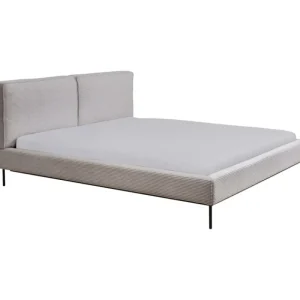 KARE Design Cama East Side Cord Grey 180x200 cm Sale