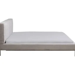 KARE Design Cama East Side Cord Grey 180x200 cm Sale