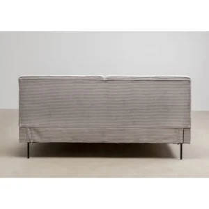 KARE Design Cama East Side Cord Grey 160x200 cm Clearance