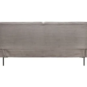 KARE Design Cama East Side Cord Grey 180x200 cm Sale
