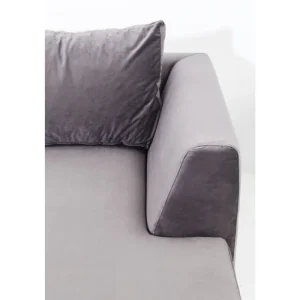 KARE Design Canapé Moderne Gris - Gianna Velvet - New