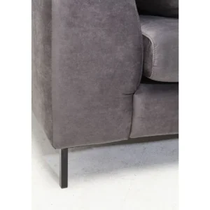 KARE Design Canapé Moderne Gris - Gianna Velvet - New