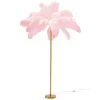 KARE Design Candeeiro de chão Feather Palm Pink 165 cm Hot