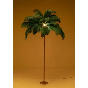 KARE Design Candeeiro de Chão Feather 165cm Green Outlet