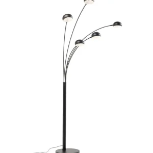 KARE Design Candeeiro de Chão Five Fingers Preto Mate Outlet