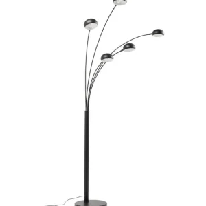 KARE Design Candeeiro de Chão Five Fingers Preto Mate Outlet