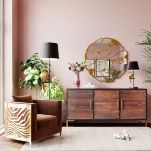 KARE Design Candeeiro de Chão parrot Gold 176cm Outlet