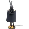 KARE Design Candeeiro de mesa Animal Rabbit Mate Preto 68 cm Online
