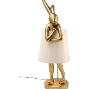 KARE Design Candeeiro de Mesa Animal Rabbit Dourado 88cm Clearance