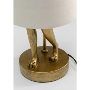 KARE Design Candeeiro de mesa Animal Rabbit Dourado/Branco 50 cm Online