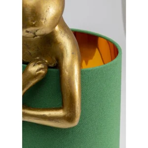 KARE Design Candeeiro de mesa Animal Rabbit Dourado/Verde 68 cm Hot
