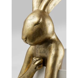 KARE Design Candeeiro de Mesa Animal Rabbit Dourado 88cm Clearance