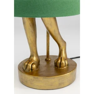 KARE Design Candeeiro de mesa Animal Rabbit Dourado/Verde 68 cm Hot