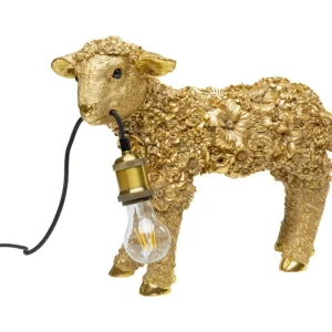KARE Design Candeeiro de mesa Animal Sheep Gold 36cm Clearance
