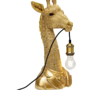 KARE Design Candeeiro de mesa Animal Giraffe Dourado 50cm Hot