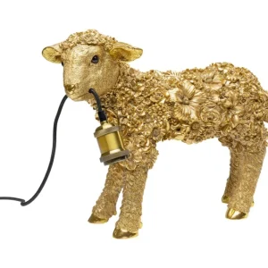 KARE Design Candeeiro de mesa Animal Sheep Gold 36cm Clearance