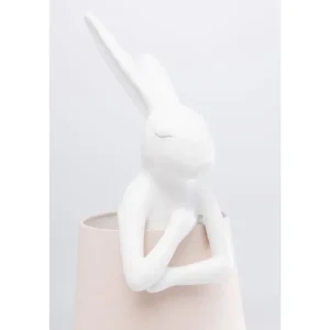 KARE Design Candeeiro de Mesa Animal Rabbit Branco Hot