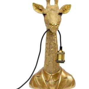 KARE Design Candeeiro de mesa Animal Giraffe Dourado 50cm Hot
