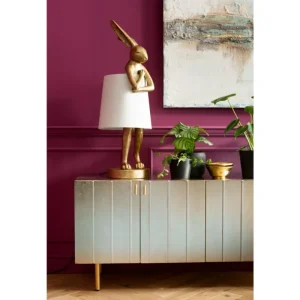 KARE Design Candeeiro de Mesa Animal Rabbit Dourado 88cm Clearance