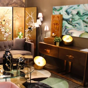 KARE Design Candeeiro de Mesa Apollon Ø35cm Outlet