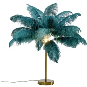 KARE Design Candeeiro de mesa feathers green Outlet
