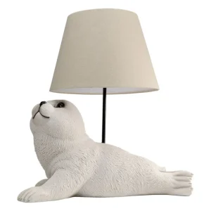KARE Design Candeeiro de mesa Foca Branca 49 Cm Discount