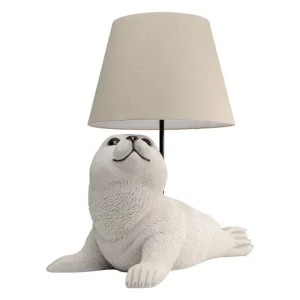 KARE Design Candeeiro de mesa Foca Branca 49 Cm Discount
