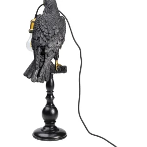 KARE Design Candeeiro de Mesa Sitting Crow Preto Mate Online