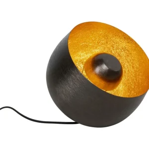 KARE Design Candeeiro de pé Apollon Smooth Black Ø28 cm Fashion