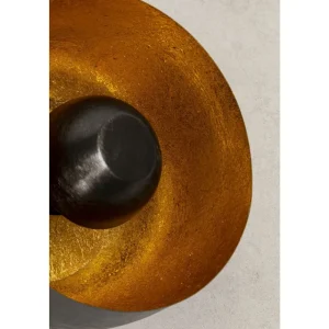 KARE Design Candeeiro de pé Apollon Smooth Black Ø28 cm Fashion