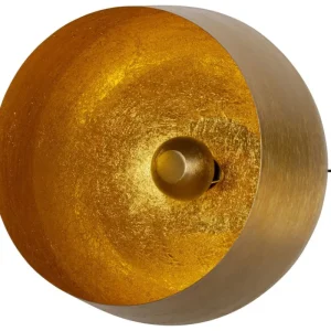 KARE Design Candeeiro de pé Apollon Smooth Dourado Ø50 cm Clearance