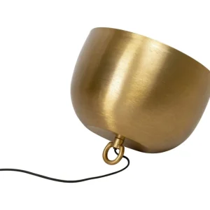 KARE Design Candeeiro de pé Apollon Smooth Dourado Ø35 cm Outlet