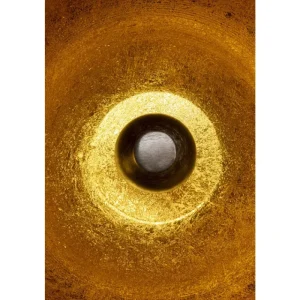 KARE Design Candeeiro de pé Apollon Smooth Black Ø50cm Fashion