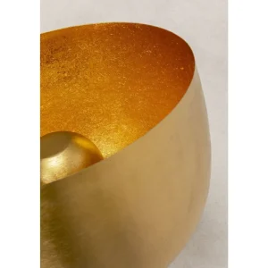 KARE Design Candeeiro de pé Apollon Smooth Dourado Ø35 cm Outlet