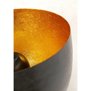 KARE Design Candeeiro de pé Apollon Smooth Preto Ø35cm Sale