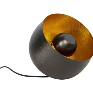 KARE Design Candeeiro de pé Apollon Smooth Black Ø28 cm Fashion