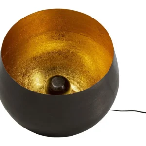 KARE Design Candeeiro de pé Apollon Smooth Black Ø50cm Fashion