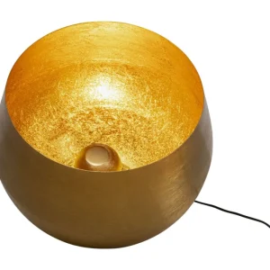 KARE Design Candeeiro de pé Apollon Smooth Dourado Ø50 cm Clearance