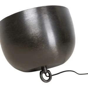 KARE Design Candeeiro de pé Apollon Smooth Preto Ø35cm Sale