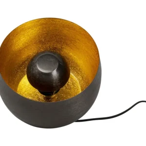 KARE Design Candeeiro de pé Apollon Smooth Black Ø28 cm Fashion