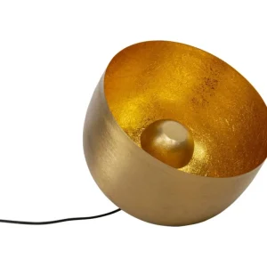 KARE Design Candeeiro de pé Apollon Smooth Dourado Ø35 cm Outlet