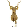 KARE Design Candeeiro de parede Animal Goat Gold 45x74 cm Discount