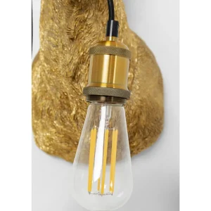 KARE Design Candeeiro de parede Animal Goat Gold 45x74 cm Discount