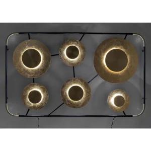 KARE Design Candeeiro De Parede Disc 6 Luzes Clearance