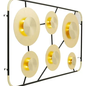 KARE Design Candeeiro De Parede Disc 6 Luzes Clearance